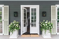 Ultimate Swinging French Door G2 on the exterior of a home